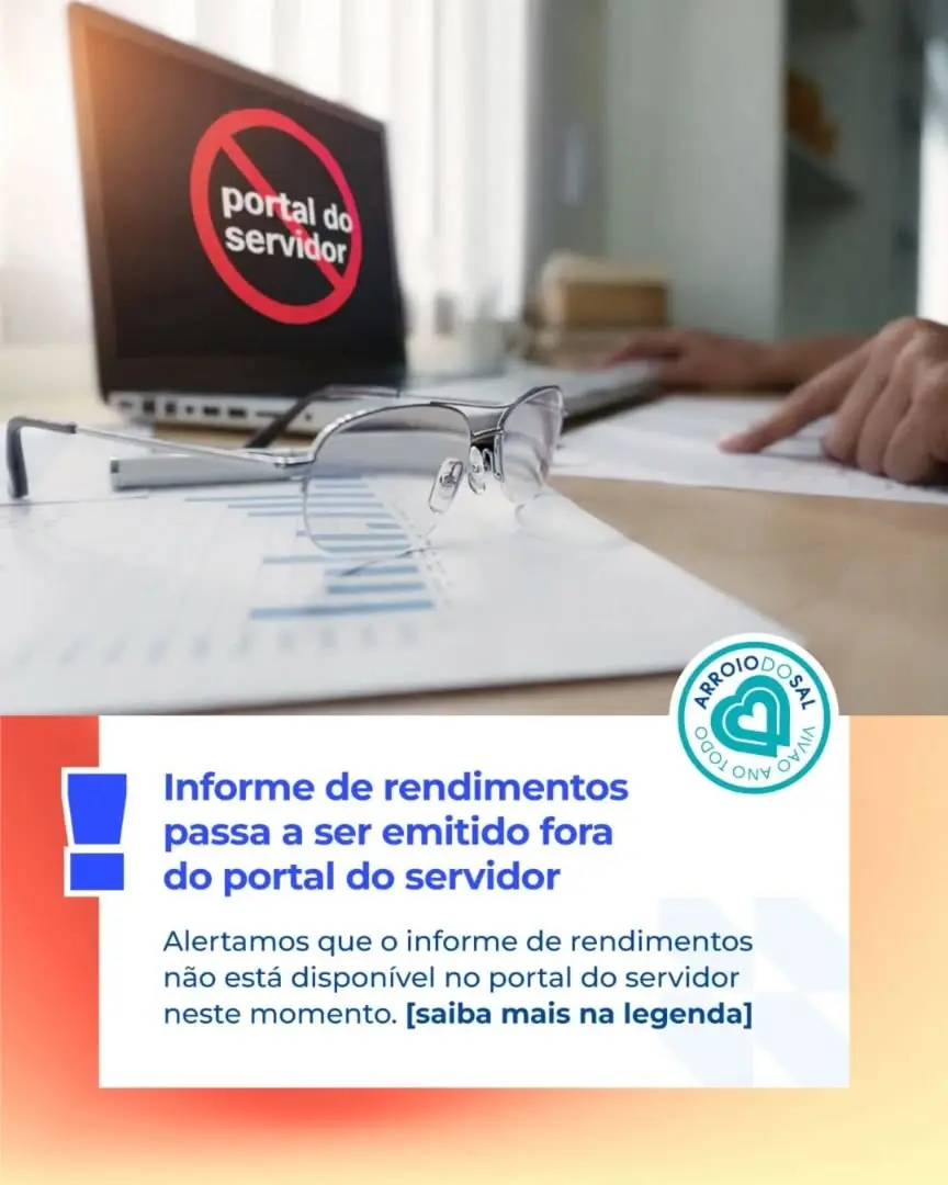 Informe de Rendimentos 2026: Arroio do Sal Facilita Acesso para Servidores