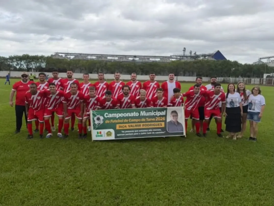 Campeonato Municipal de Futebol de Campo de Turvo 2026: Emoção e Homenagem marcam a abertura