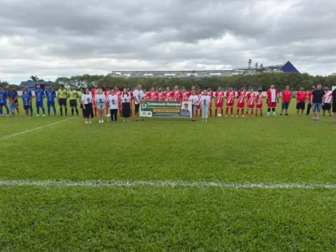 Campeonato Municipal de Futebol de Campo de Turvo 2026: Emoção e Homenagem marcam a abertura