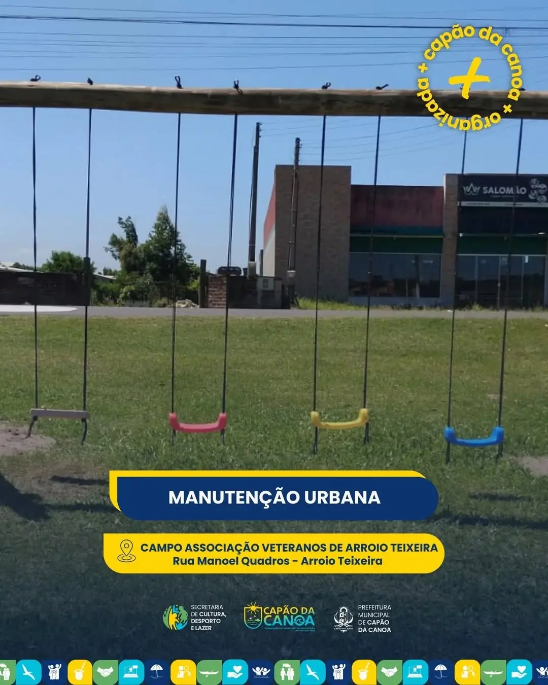 Capão da Canoa Garante Lazer e Bem-Estar com Manutenção em Praça de Arroio Teixeira