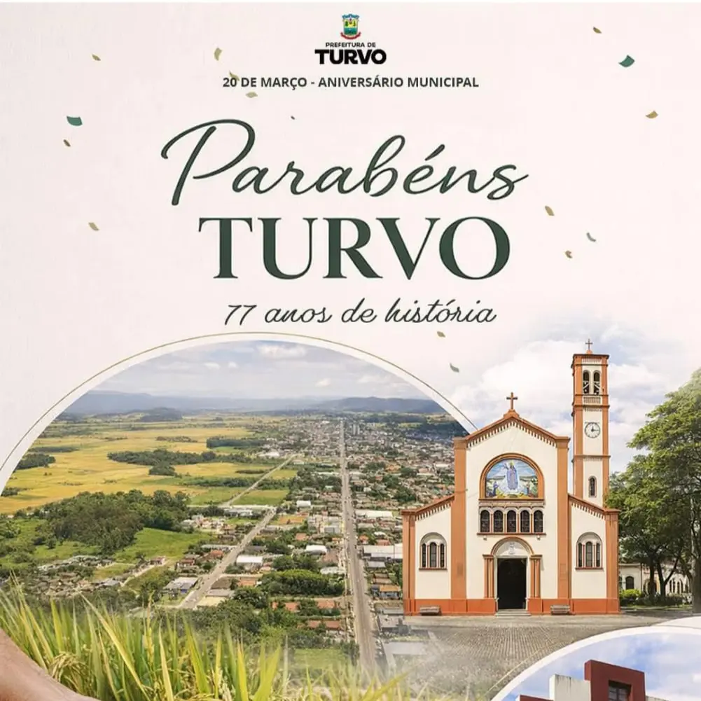 Turvo Celebra 78 Anos com Festa e Valorização da Cultura Local