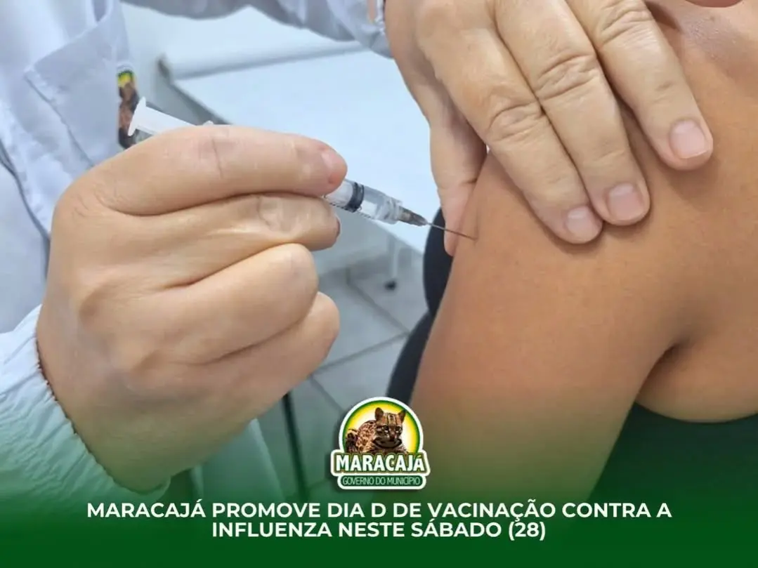 Maracajá Intensifica a Vacinação Contra a Gripe em Dia D Especial