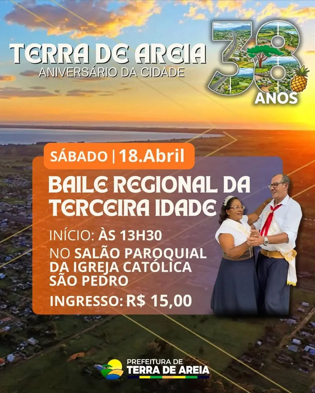 Terra de Areia Celebra 38 Anos com Programação Especial em Abril