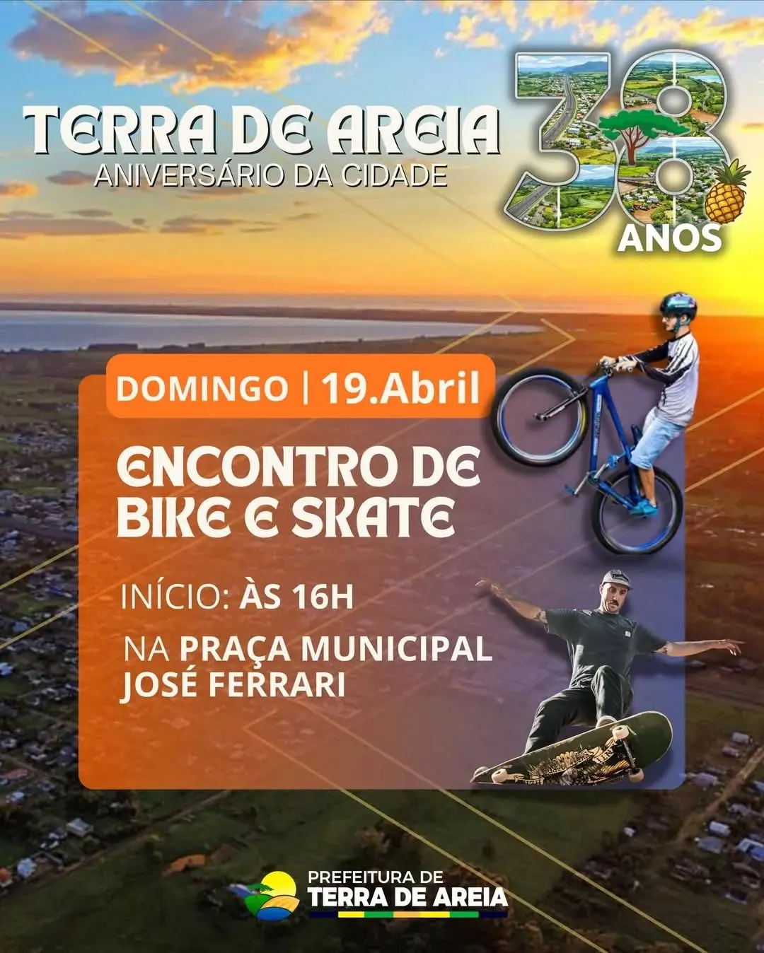 Terra de Areia Celebra 38 Anos com Programação Especial em Abril