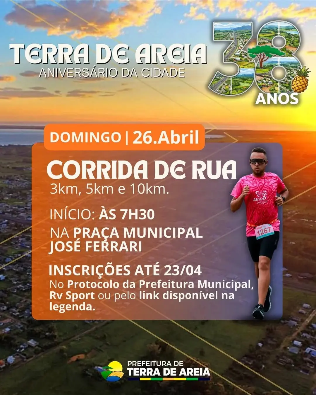 Terra de Areia Celebra 38 Anos com Programação Especial em Abril