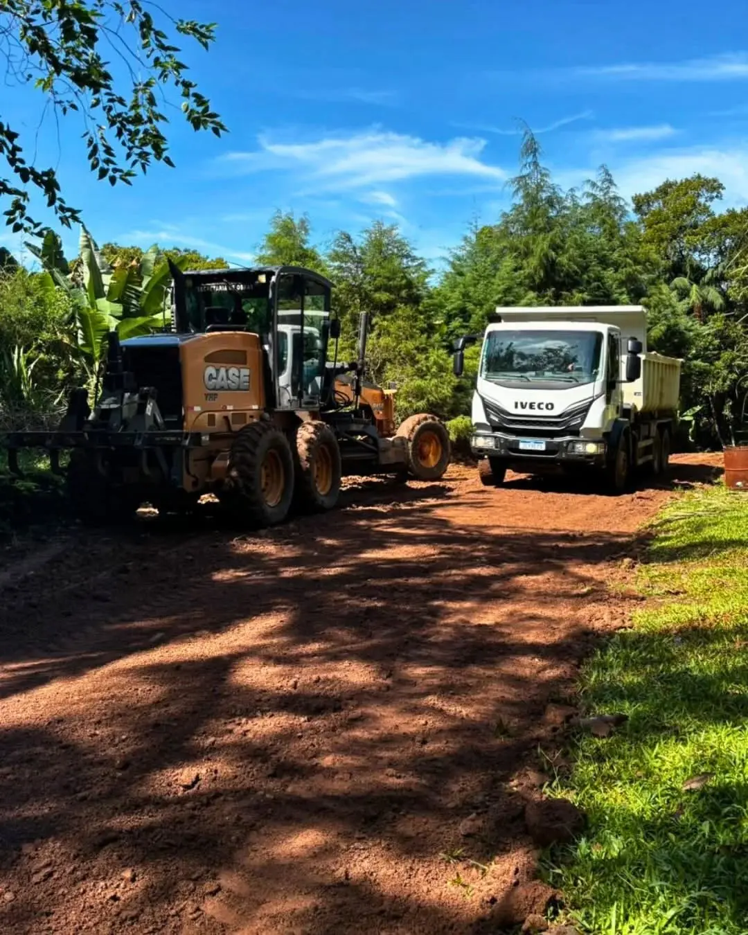 Morrinhos do Sul Melhora Estrada do Alto do Chapecozinho para Impulsionar Agricultura