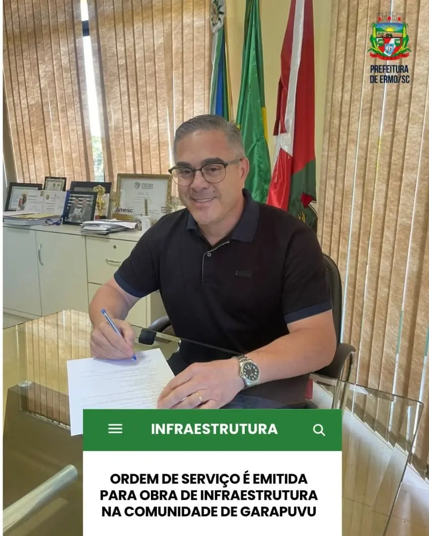 Prefeitura de Ermo Autoriza Obra de Infraestrutura Crucial em Garapuvu