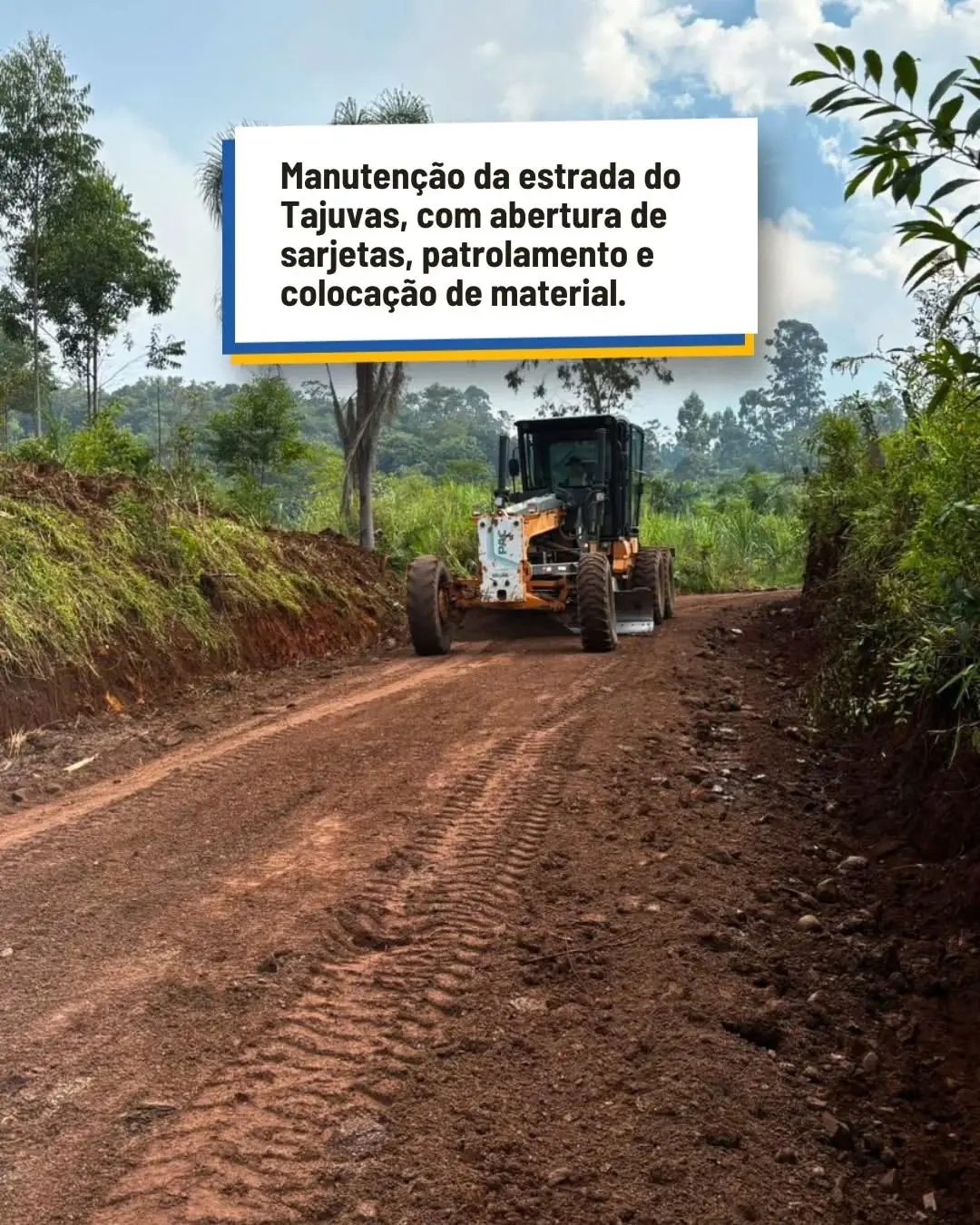 Prefeitura de Morrinhos do Sul Aprimora Estradas Rurais para Impulsionar a Produção Agrícola