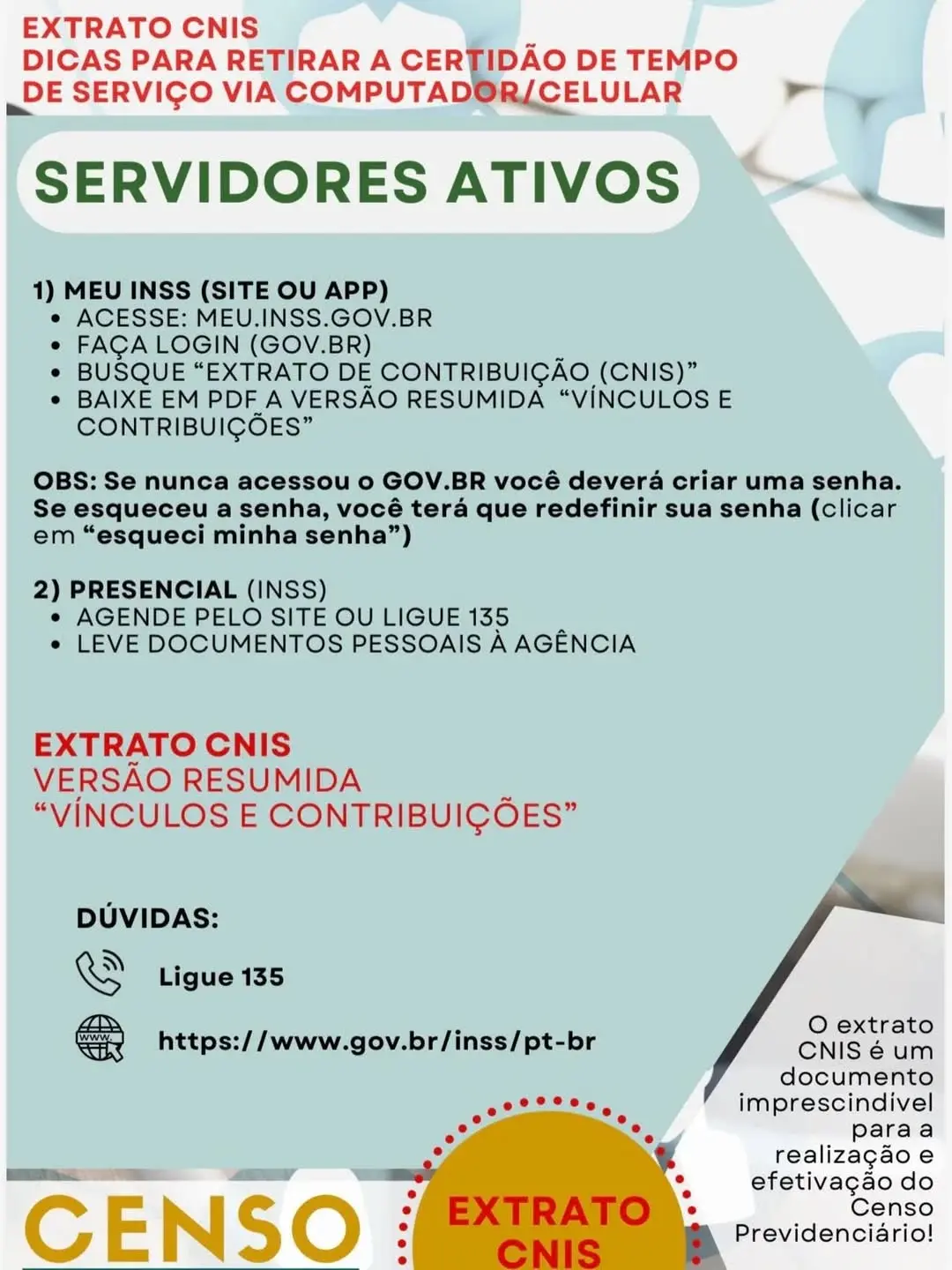 Censo Previdenciário 2026 em Terra de Areia: Servidores, Atenção ao Prazo!