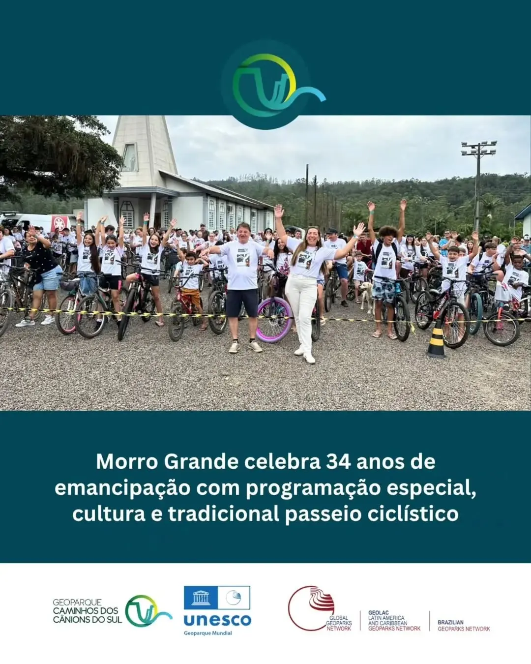 Morro Grande Celebra 34 Anos com Festa e Integração no Geoparque Mundial da UNESCO
