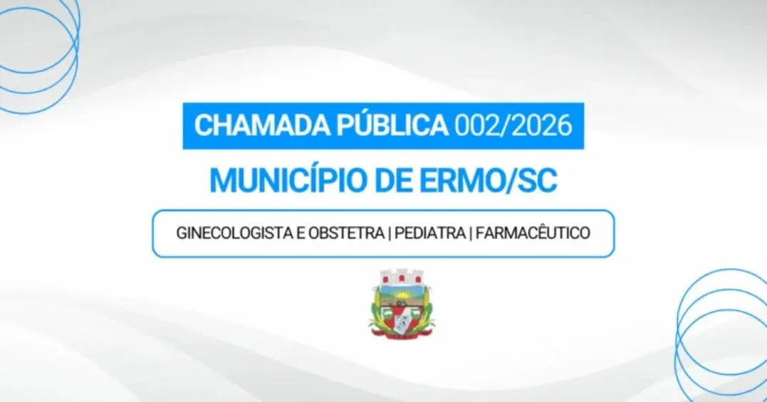 Resultado Preliminar da Chamada Pública de Ermo (SC) para a Área da Saúde é Divulgado