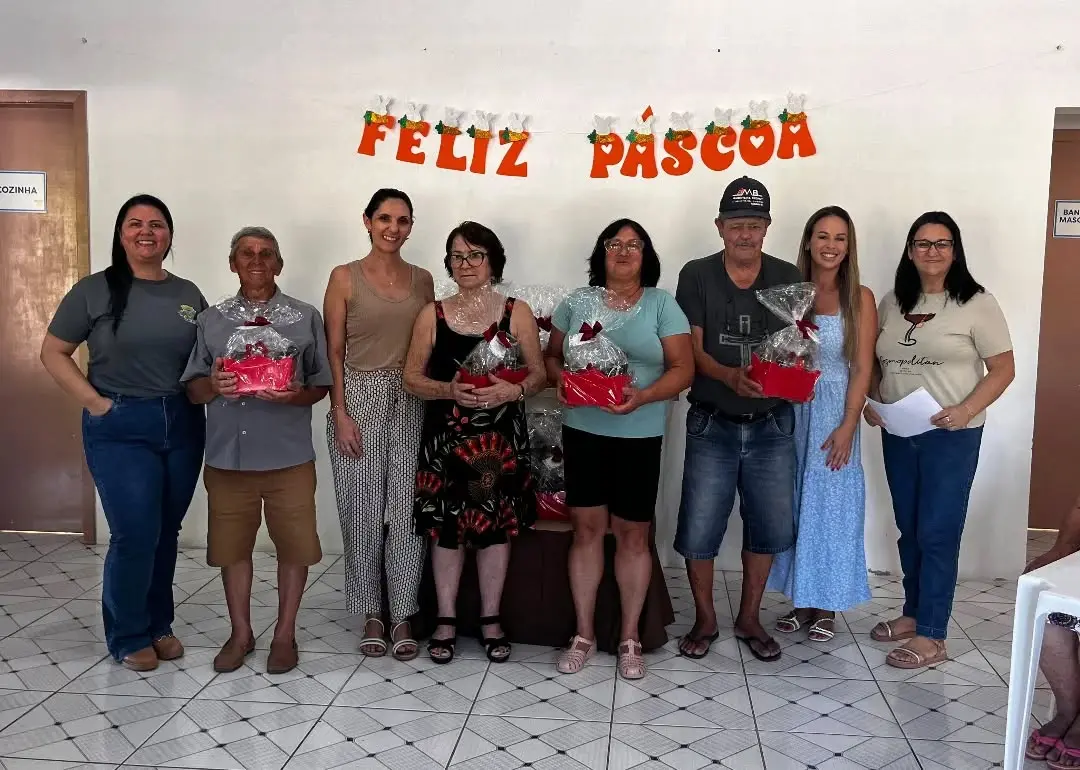 Grupo da Terceira Idade de Mampituba Celebra a Páscoa com Reflexão e Convivência