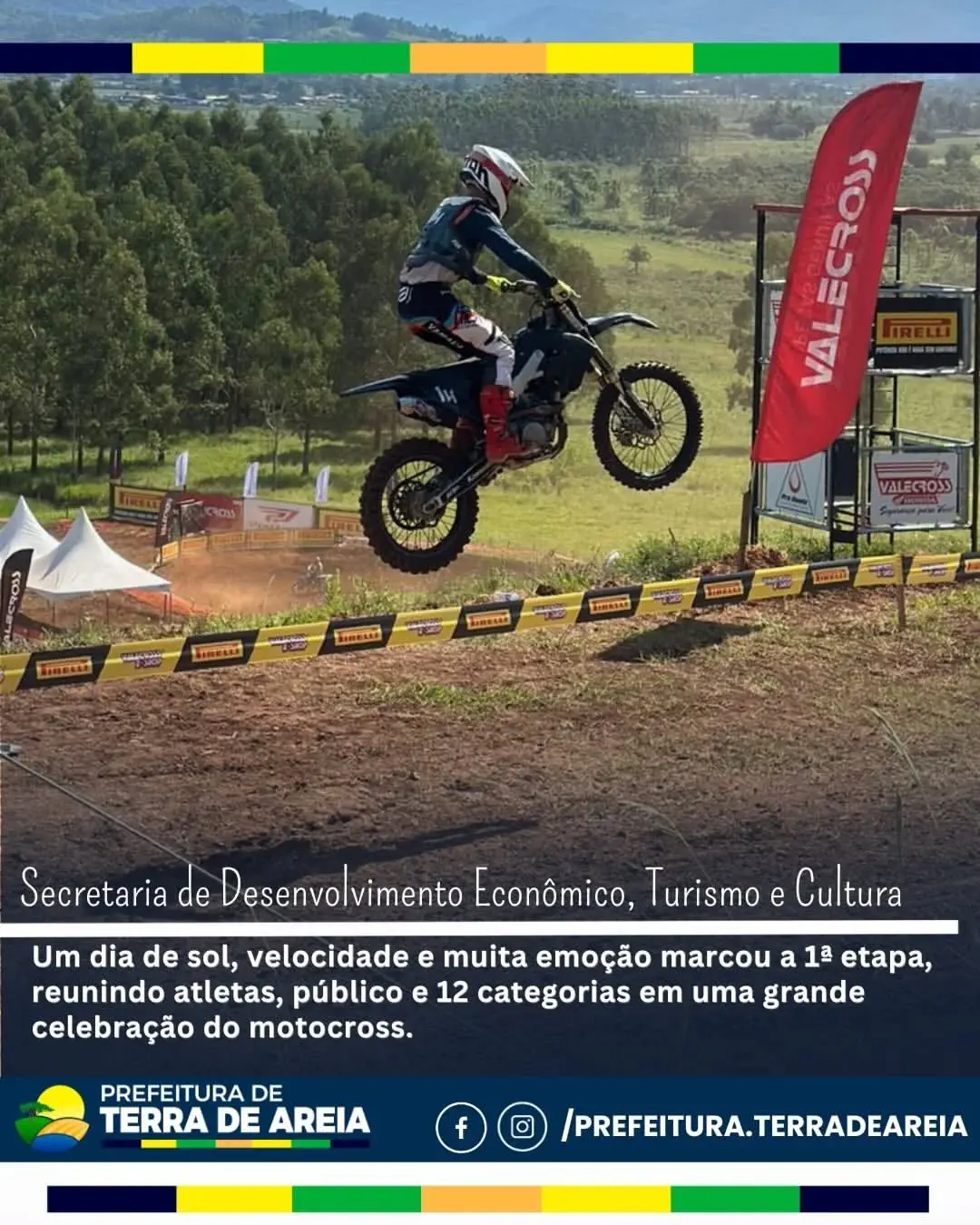 Terra de Areia Vibra com a Largada do Campeonato Pro Honda de Motocross 2026