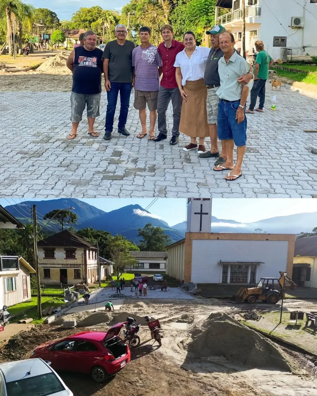 Três Cachoeiras Impulsiona Infraestrutura com Pavimentação na Comunidade de Morro Azul