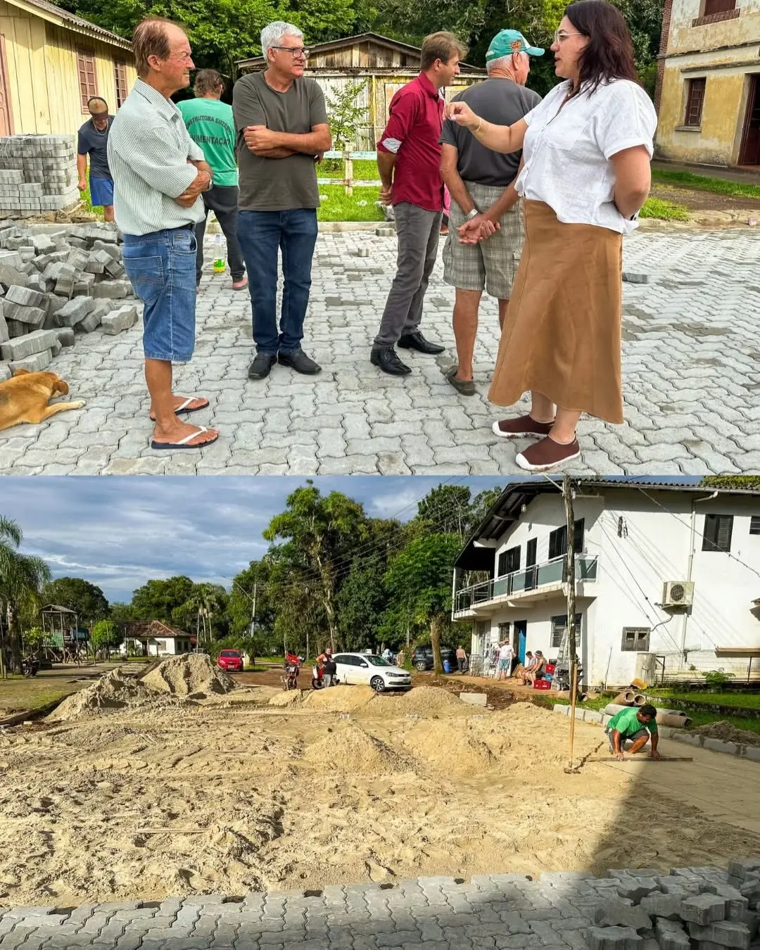 Três Cachoeiras Impulsiona Infraestrutura com Pavimentação na Comunidade de Morro Azul