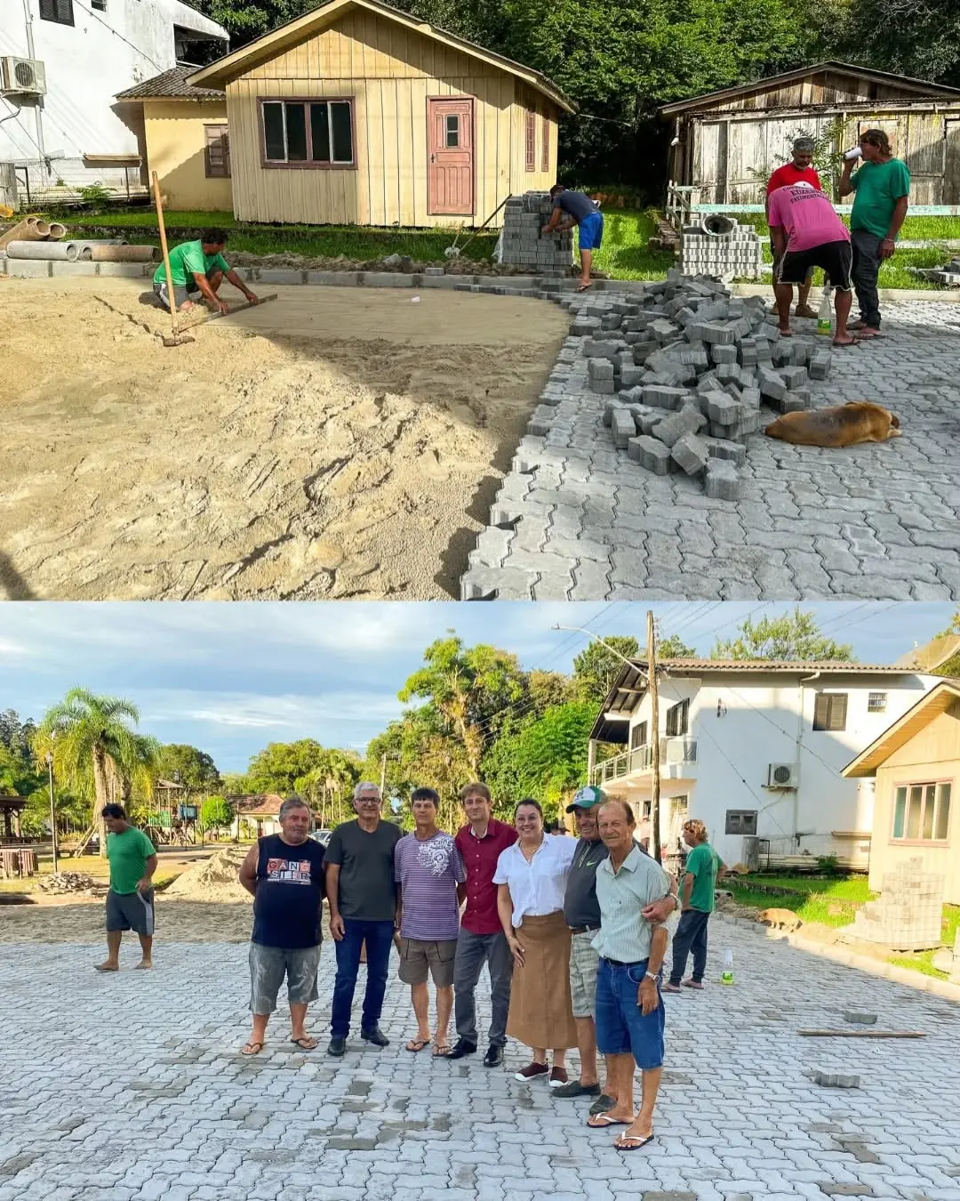 Três Cachoeiras Impulsiona Infraestrutura com Pavimentação na Comunidade de Morro Azul