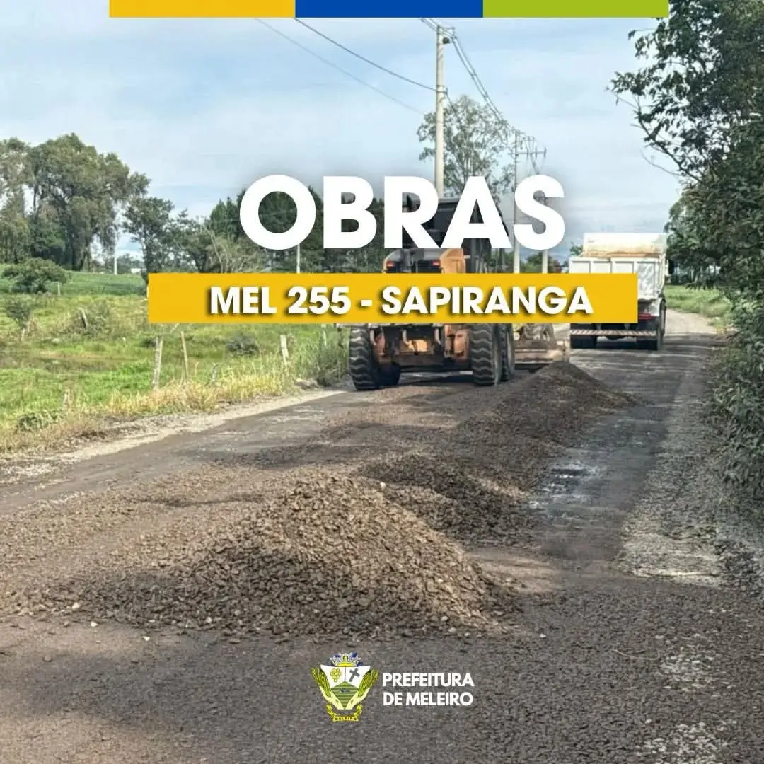 Meleiro Avança na Pavimentação: Investimento de R$ 586 Mil Melhora Acesso no Distrito de Sapiranga