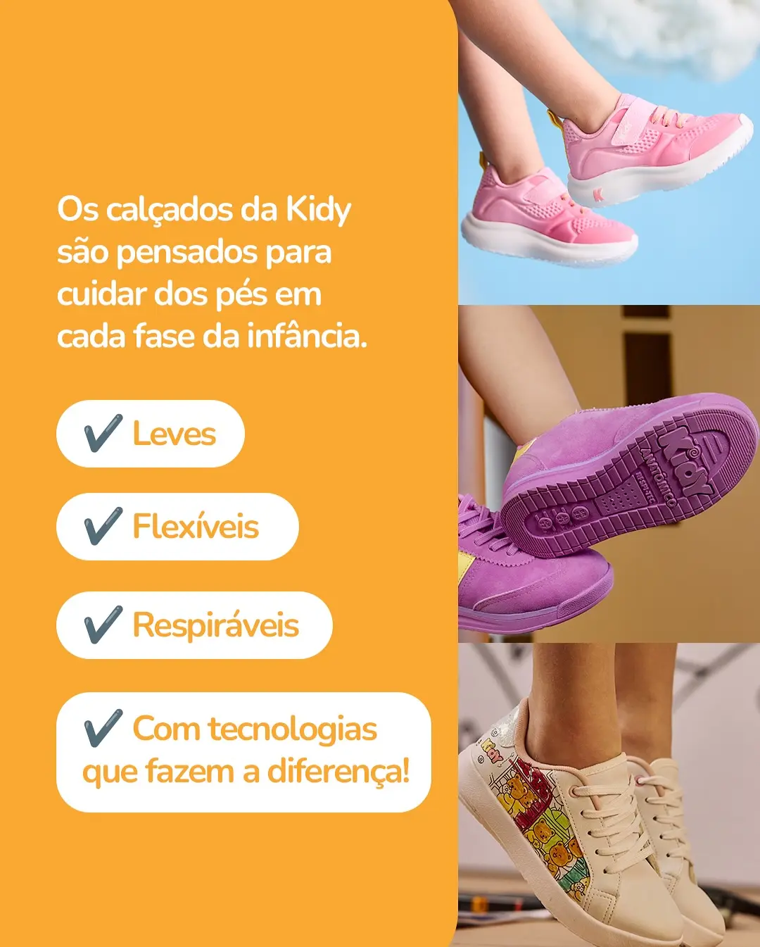 A Escolha Consciente: Calçados Infantis que Cuidam dos Pés e do Futuro