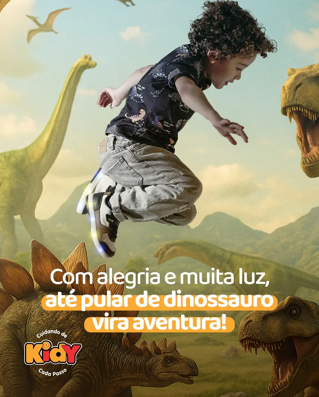 Calçado com LED: A Aventura Iluminada que Seus Filhos Vão Amar!