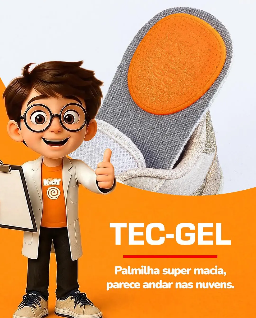 Conforto e cuidado em cada passo: a tecnologia Kidy para os pés dos seus filhos