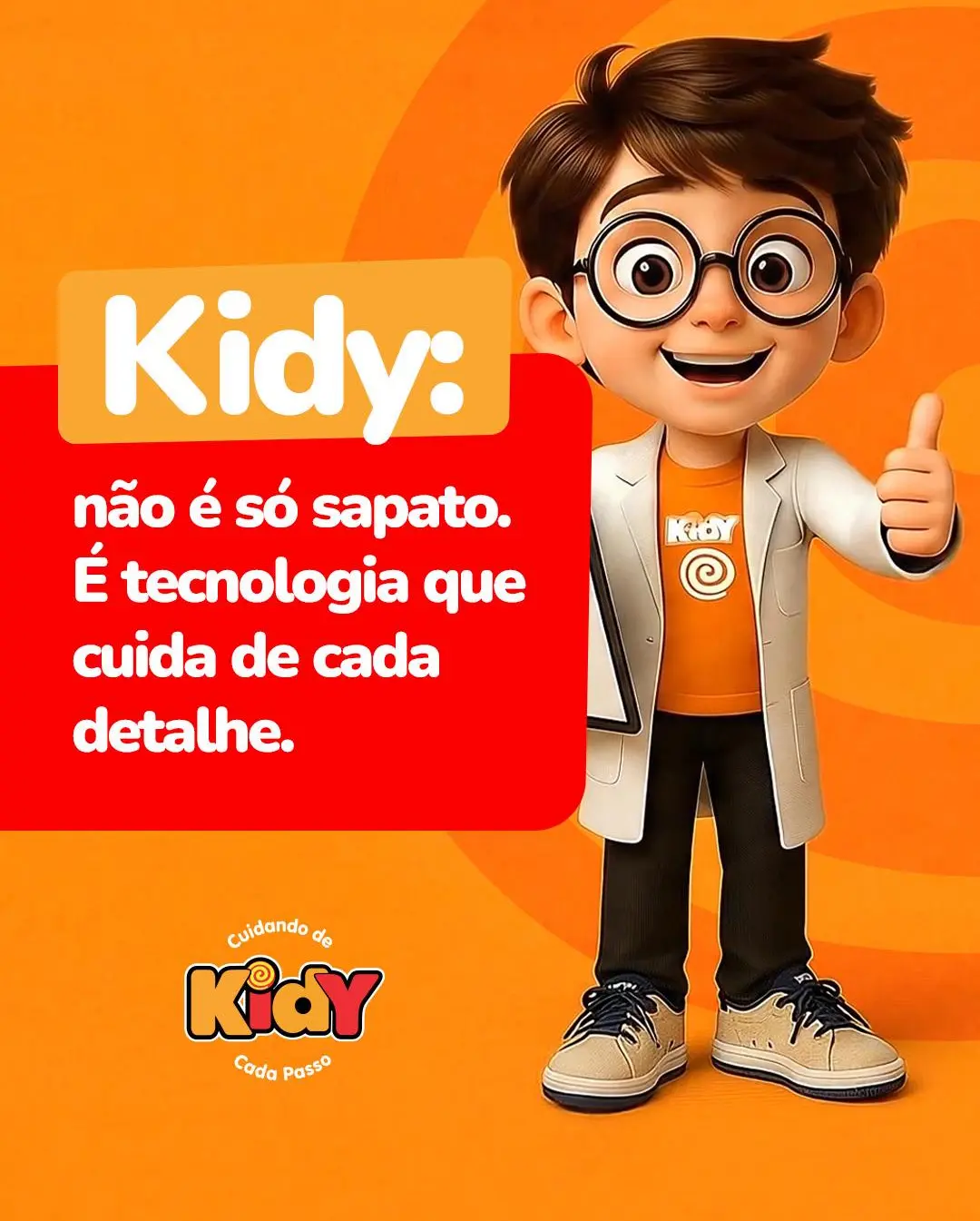 Conforto e cuidado em cada passo: a tecnologia Kidy para os pés dos seus filhos
