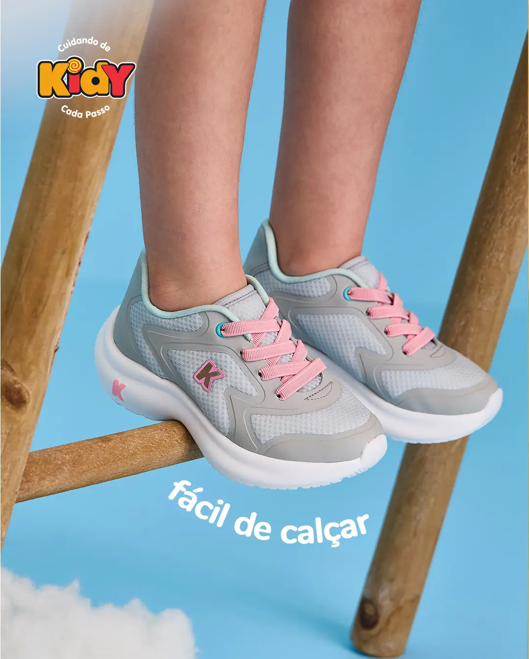 Kidy Nuvem: A leveza e o estilo que os passos da sua filha merecem