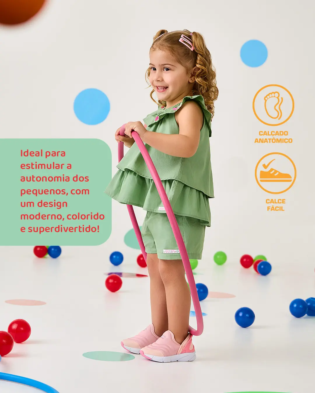 Super Calce Fácil Kidy: Autonomia e Praticidade para Crianças Modernas