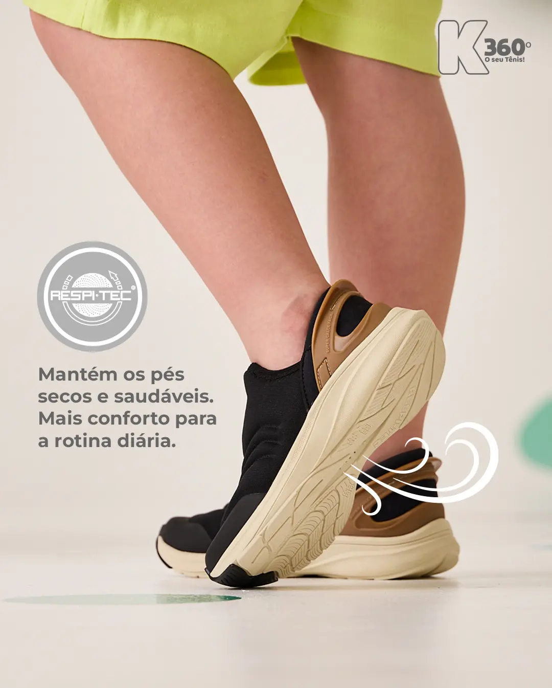 Super Calce Fácil K360: Praticidade e Conforto para o Dia a Dia Ativo