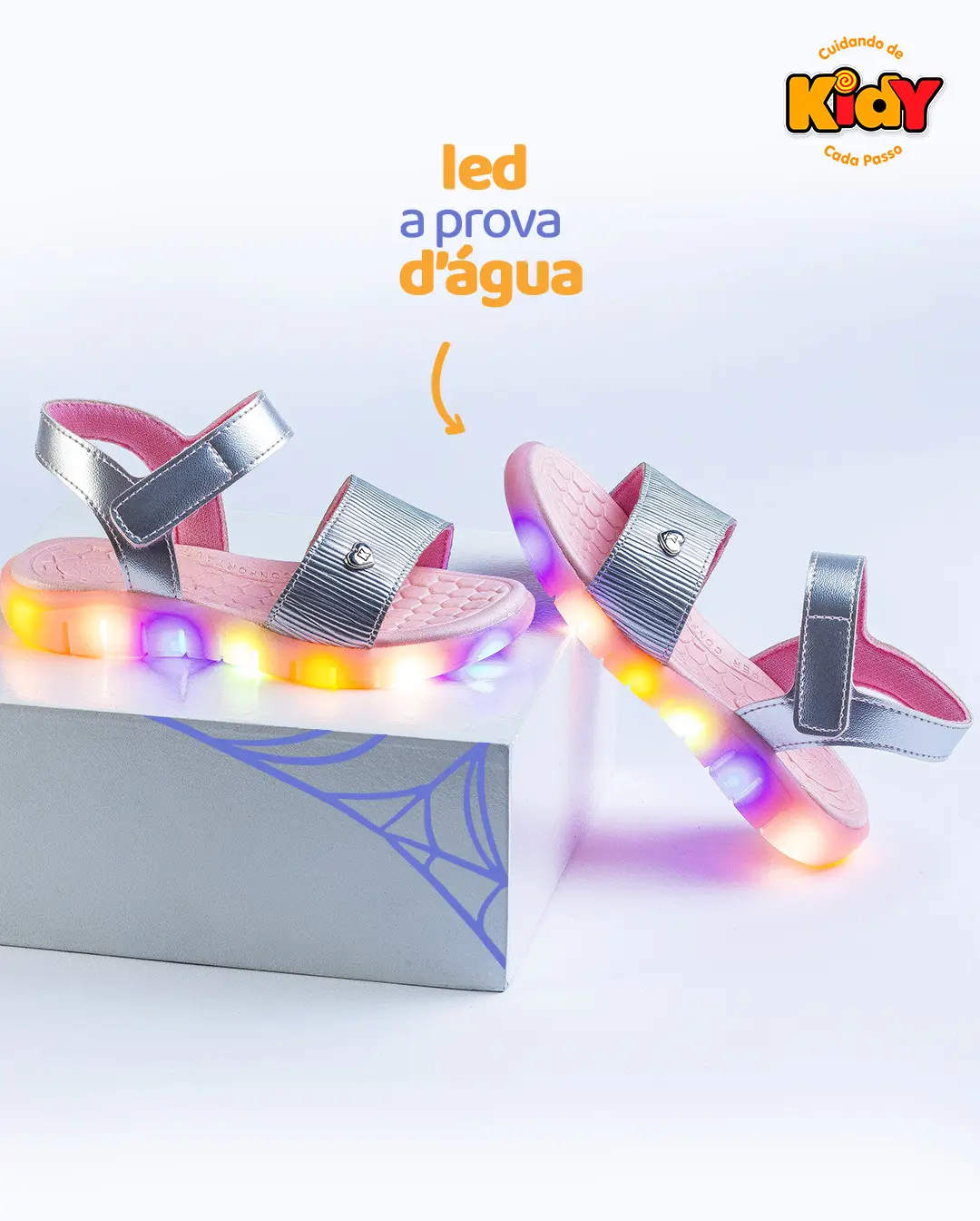 Calçado Infantil com LED: Luz, Conforto e Diversão para os Pequenos
