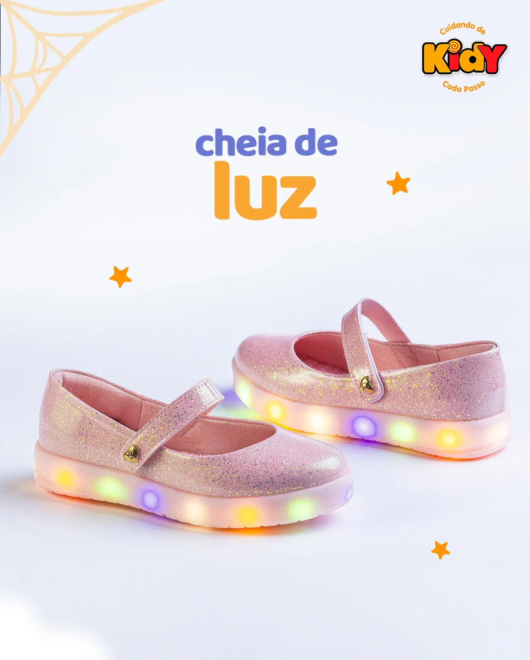 Brilhe em Cada Passo: Calçados Infantis com Luz para Expressar Sua Personalidade!