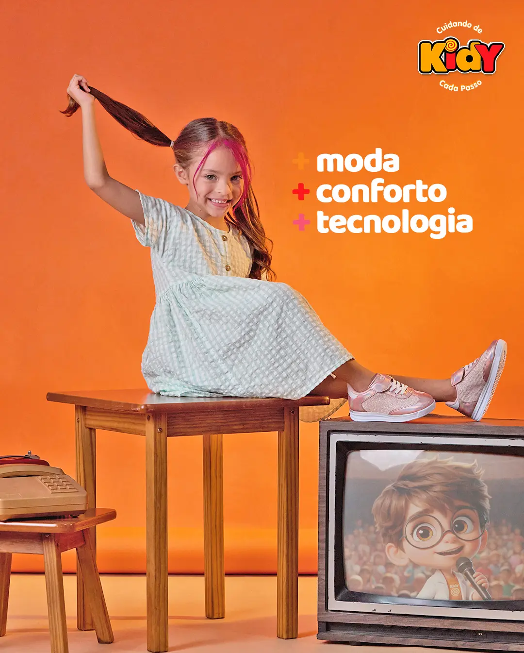 Moda, Conforto e Tecnologia: O Combo Perfeito para os Pequenos Fashionistas!