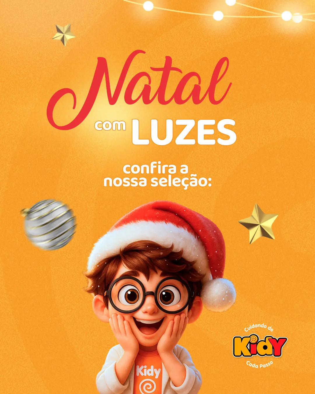 Calçados com LED Kidy: Brilho, Conforto e Alegria para um Natal Inesquecível!