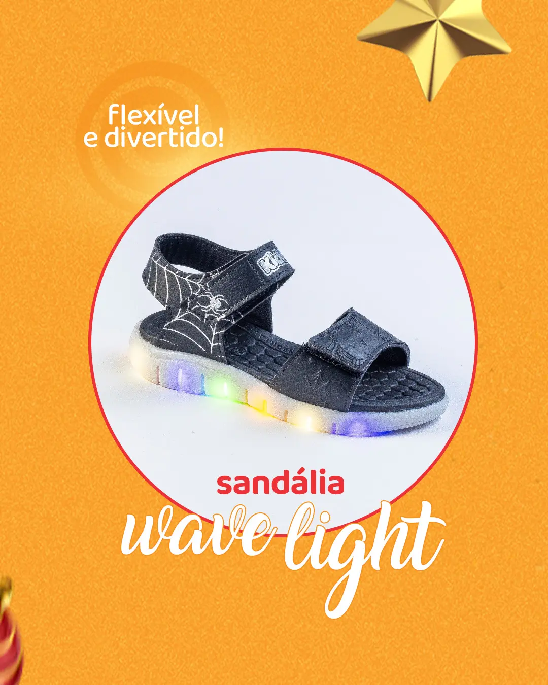 Calçados com LED Kidy: Brilho, Conforto e Alegria para um Natal Inesquecível!