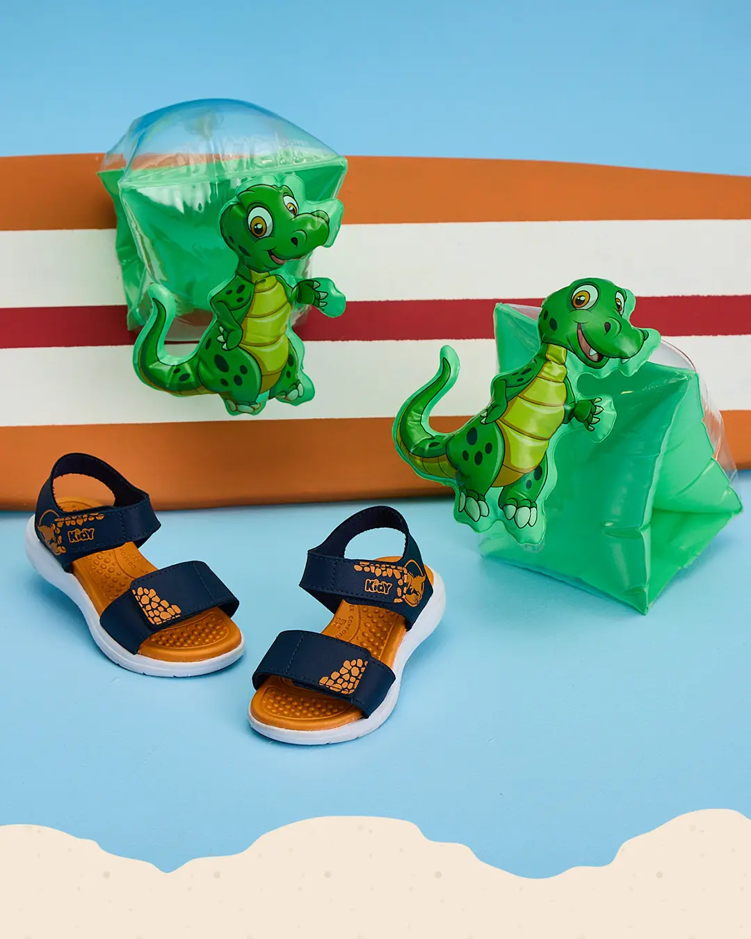 Papete Infantil com Boia: Diversão Segura e Confortável na Água!