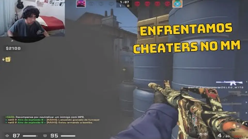 CS:GO na Raça: Net0fps Encontra Cheaters no MM e Busca a Vitória!