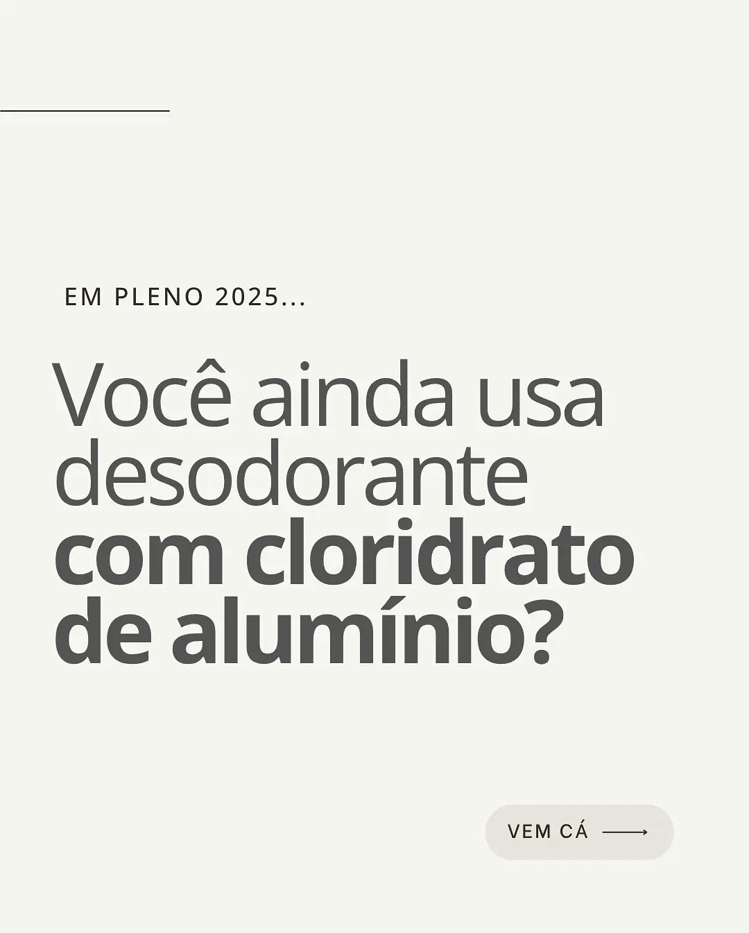Cloridrato de Alumínio no Desodorante: Por Que Evitar e Alternativas Naturais