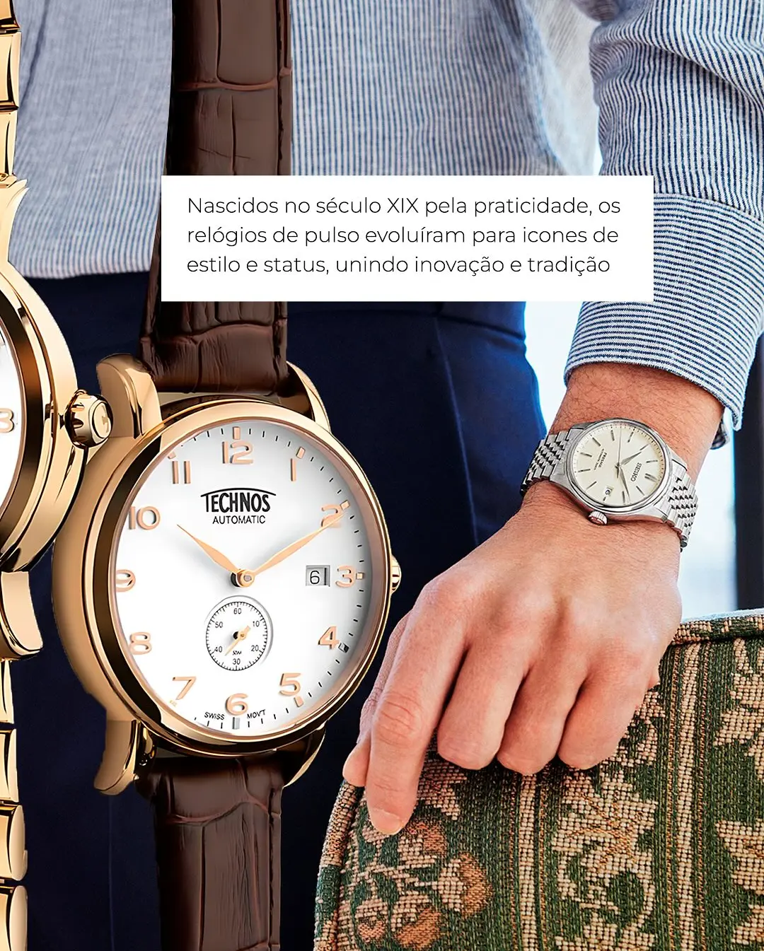 Relógios Masculinos: Uma História de Estilo, Performance e Elegância na Guzzatti - Image
