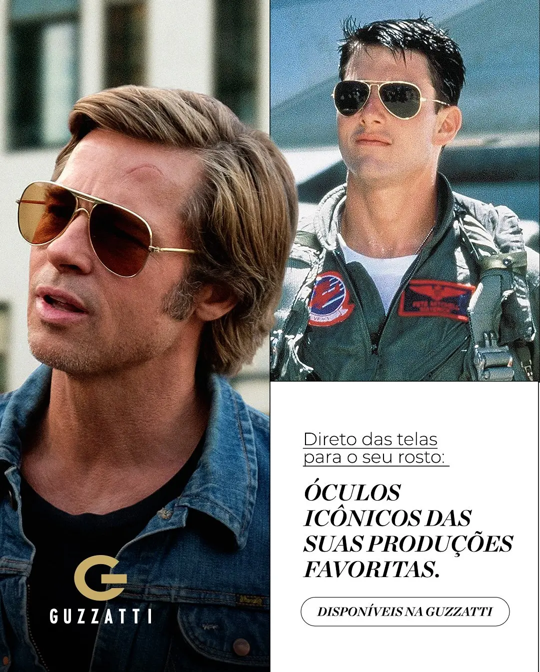 Óculos de Sol Icônicos do Cinema: Vista o Estilo das Telas com Guzzatti!