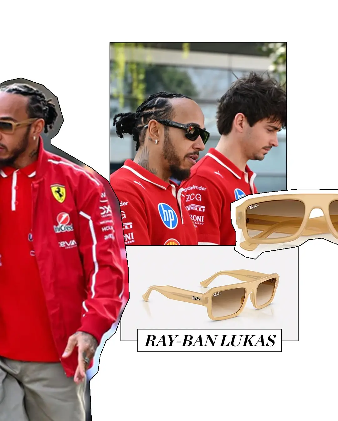 Lewis Hamilton e Ray-Ban: A Combinação Perfeita de Estilo e Velocidade na Guzzatti - Image
