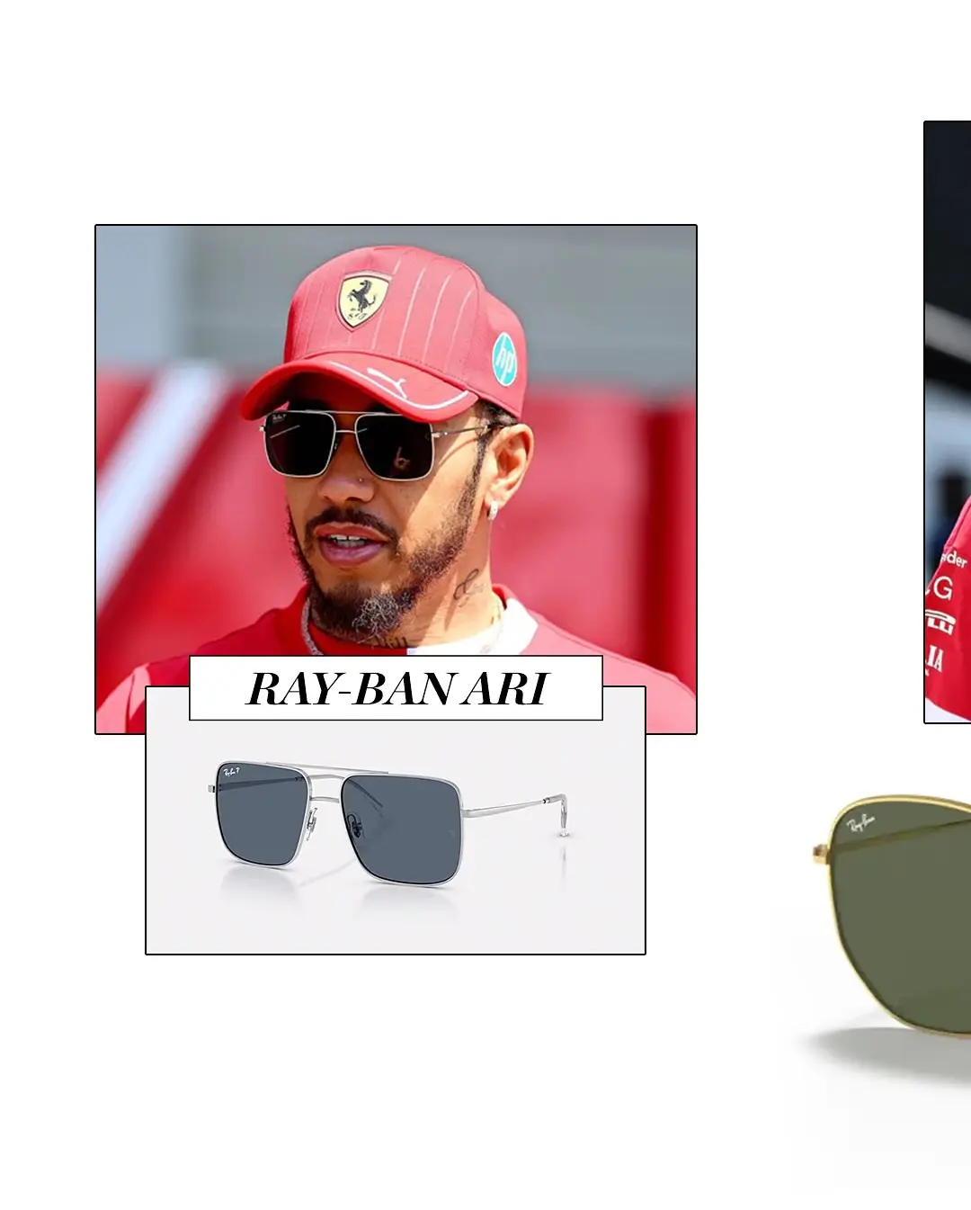 Lewis Hamilton e Ray-Ban: A Combinação Perfeita de Estilo e Velocidade na Guzzatti - Image