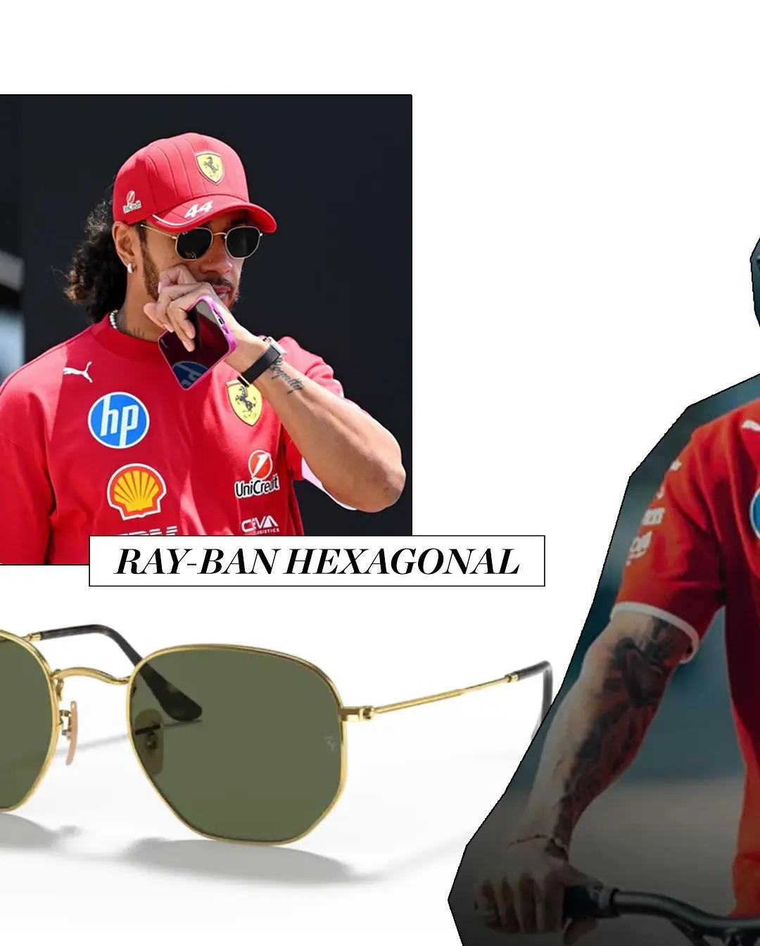 Lewis Hamilton e Ray-Ban: A Combinação Perfeita de Estilo e Velocidade na Guzzatti - Image