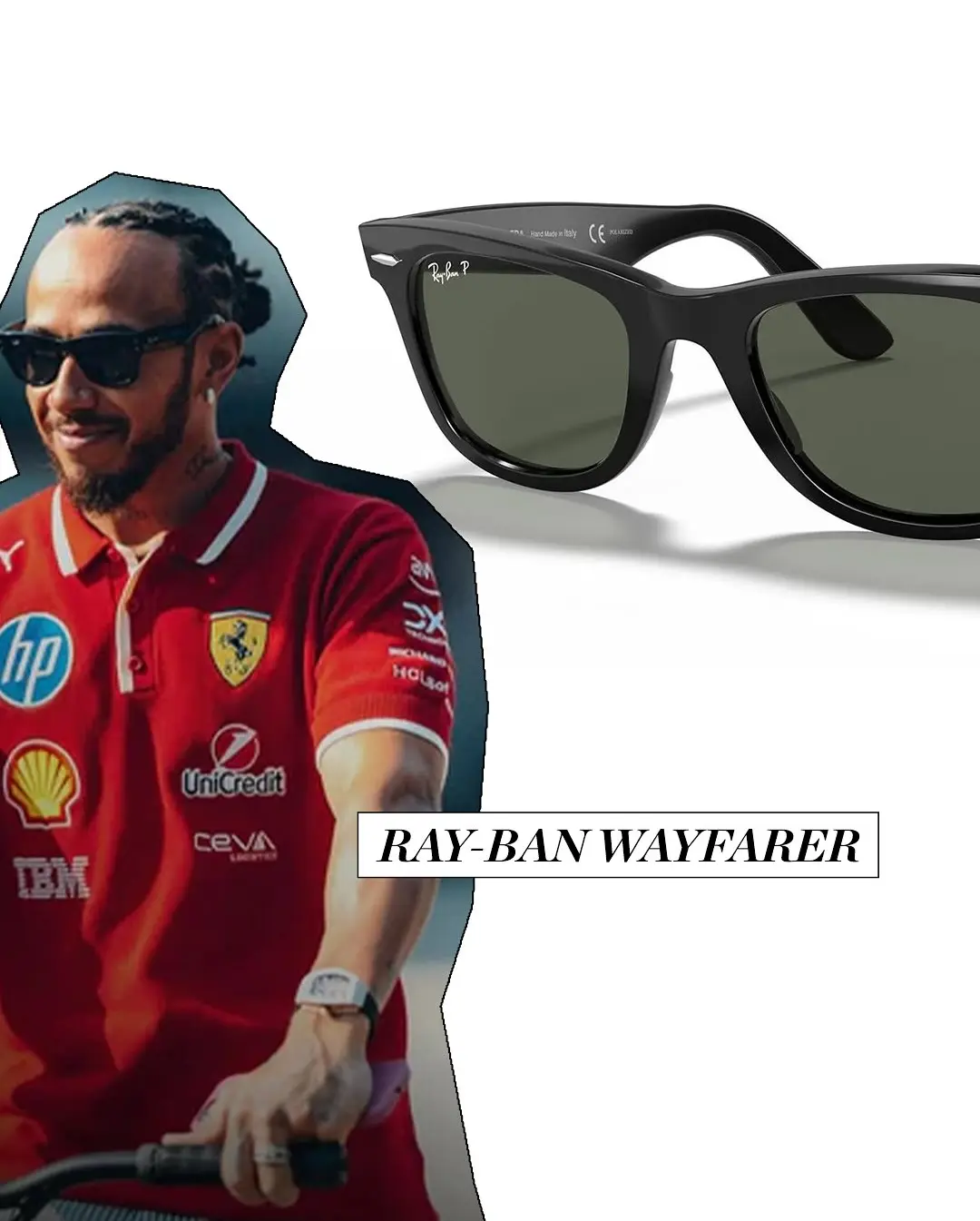 Lewis Hamilton e Ray-Ban: A Combinação Perfeita de Estilo e Velocidade na Guzzatti - Image