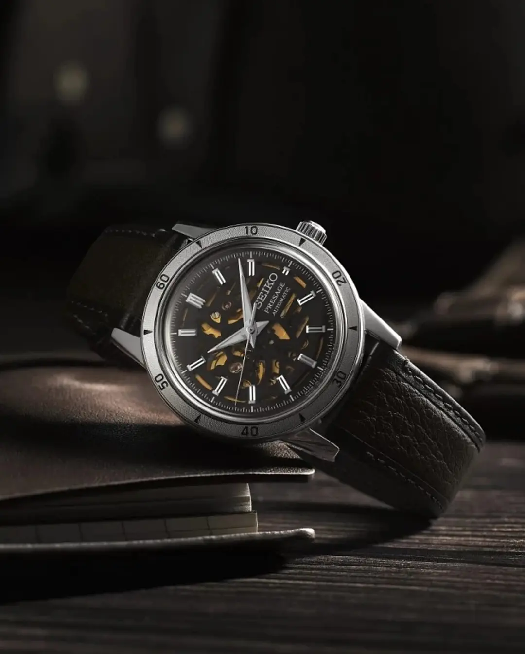 Seiko Presage Style 60 Skeleton SSA461J1: A Beleza da Mecânica na Guzzatti