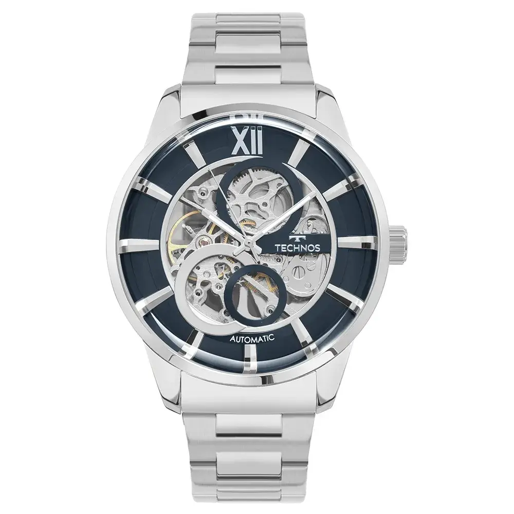 Technos Automático G3265AZ/1A: Elegância Mecânica para o Homem Moderno