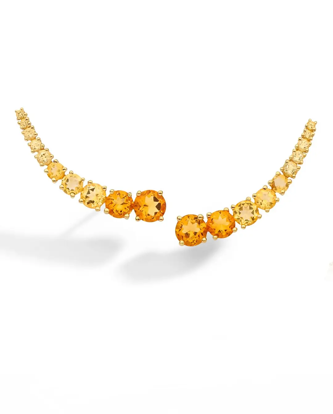 Coleção Yara: A Celebração da Elegância Feminina com Citrino e Ouro na Guzzatti