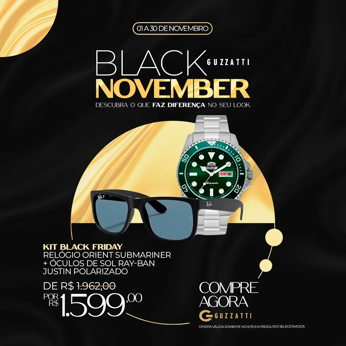 Black November Guzzatti: Elegância e Sofisticação com Descontos Imperdíveis