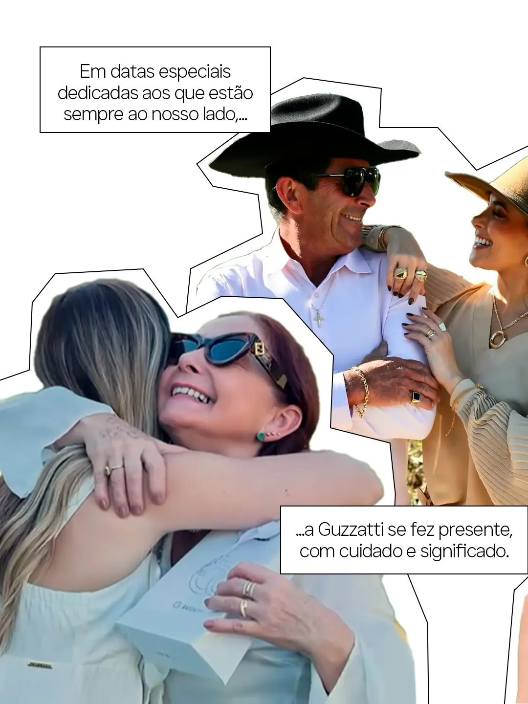 Retrospectiva Guzzatti: Um Ano de Brilho e Elegância em Joias, Óculos e Relógios