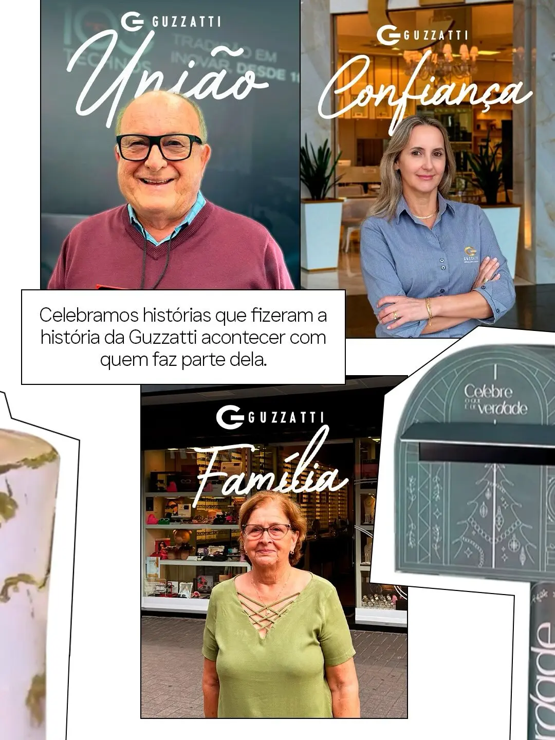 Retrospectiva Guzzatti: Um Ano de Brilho e Elegância em Joias, Óculos e Relógios