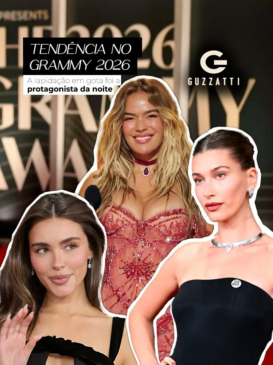 A Tendência das Joias em Gota: Elegância Atemporal no Grammy 2026 e Além