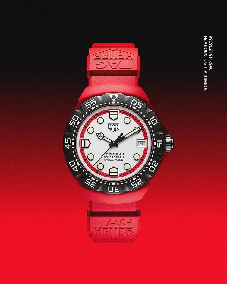 TAG Heuer Formula 1 Solargraph: A Evolução da Precisão Solar na Guzzatti